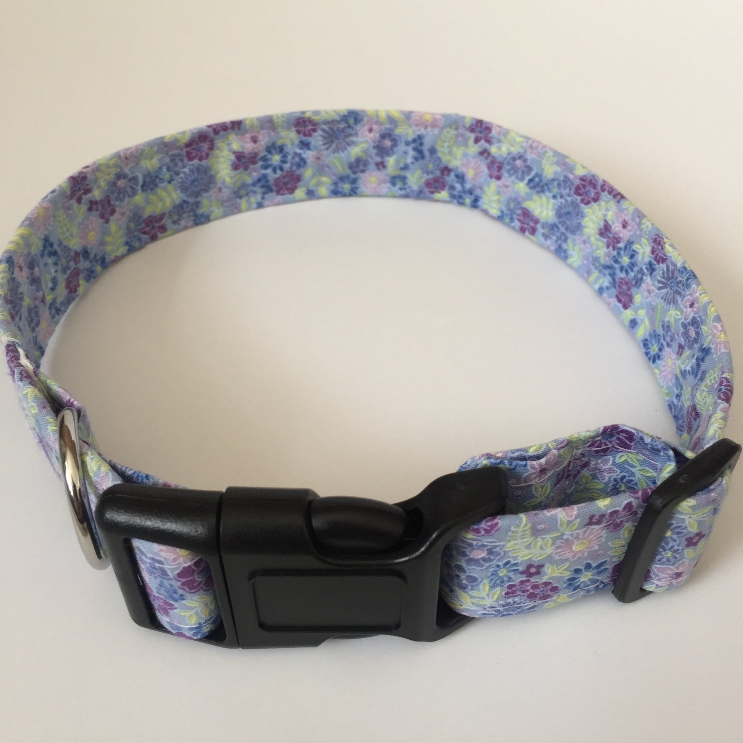 Dog Collar  - Lilac Floral