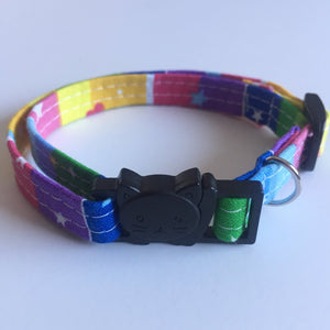 Cat Collar - Breakaway - Rainbow