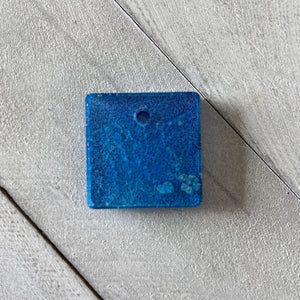 Custom Resin Pet Tag - Ocean Blue