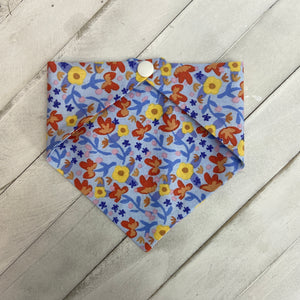 Pet Bandana - Blue Floral