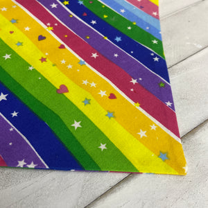 Pet Bandana - Rainbow Stripe