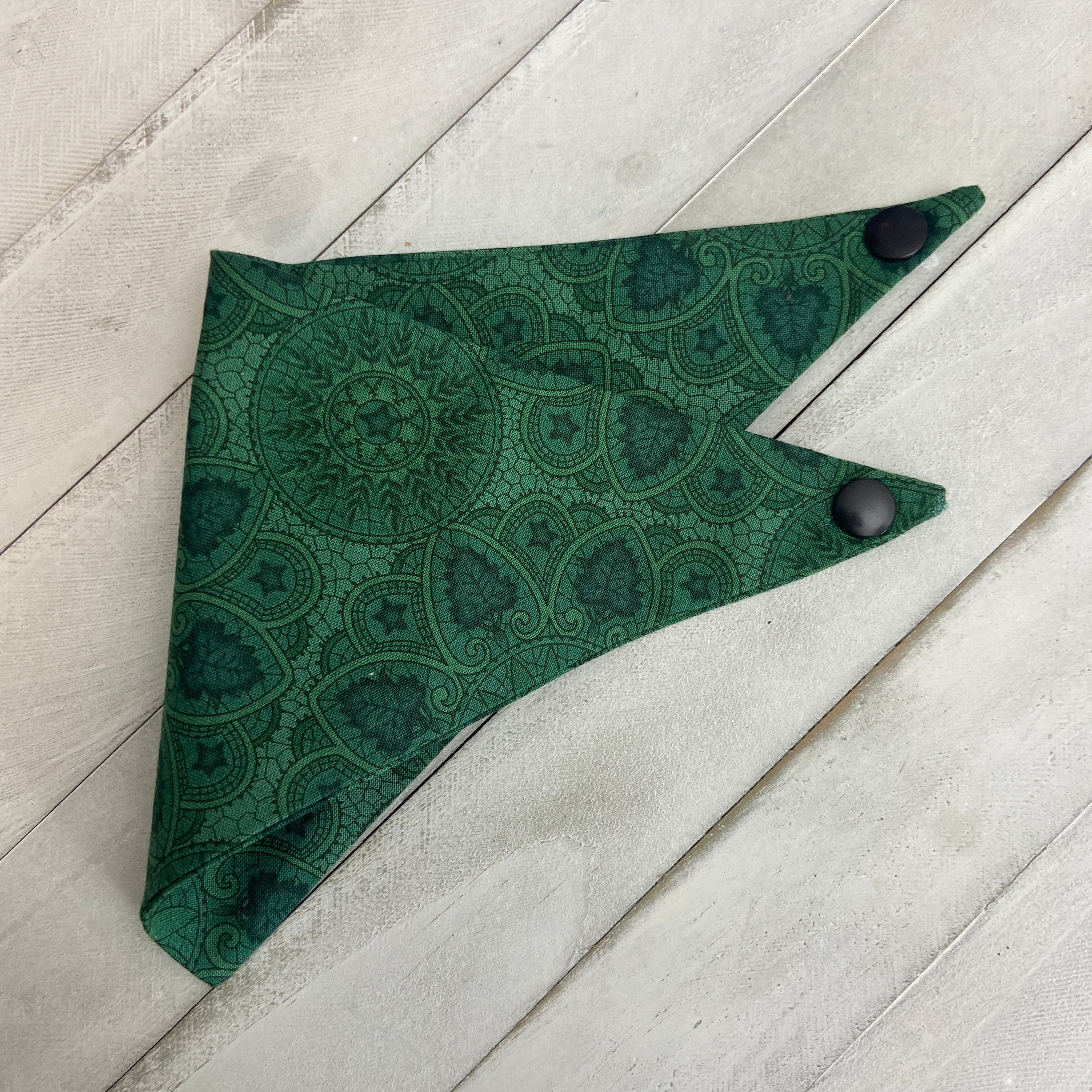 Pet Bandana - Emerald Mandala